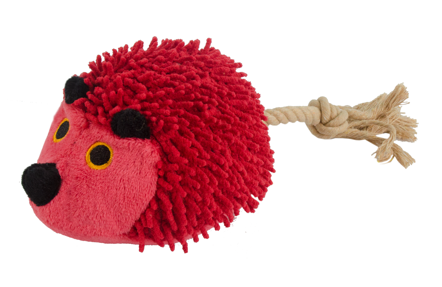 Fuzzle Hedgie met staart Rood