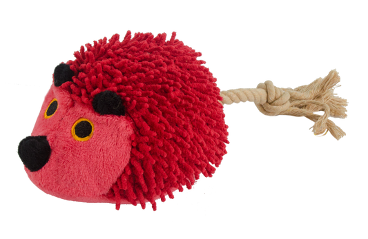 Fuzzle Hedgie met staart Rood