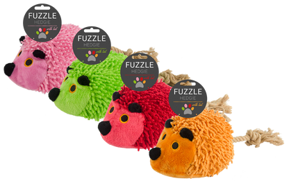 Fuzzle Hedgie met staart Rood