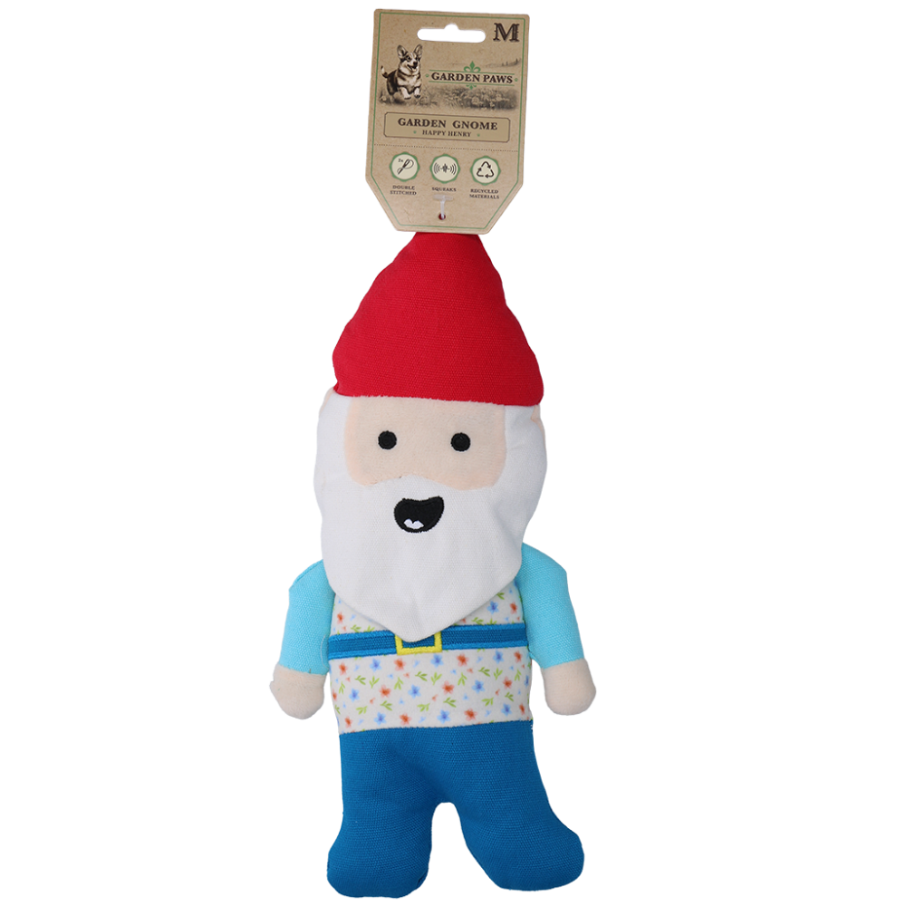 Garden Paws Garden Gnome Happy Henry M