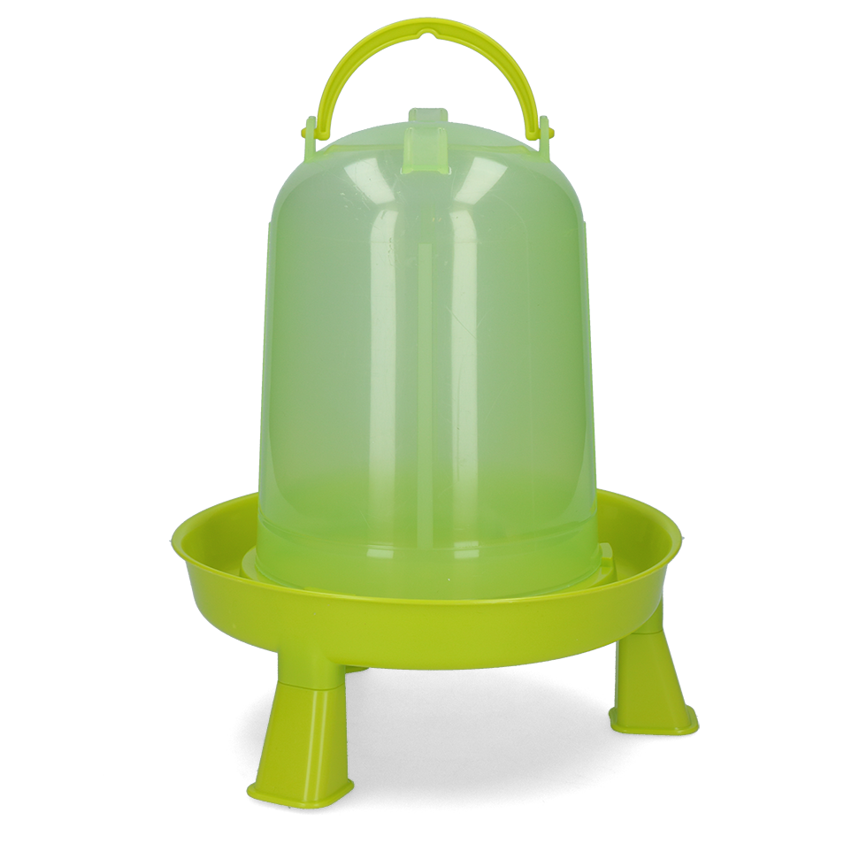 Gaun Pluimvee Drinktoren op Pootjes Limoengroen 3 l