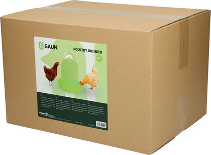 Gaun Pluimvee Drinktoren Limoengroen 8 l