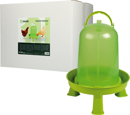 Gaun Pluimvee Drinktoren op Pootjes Limoengroen 10 l