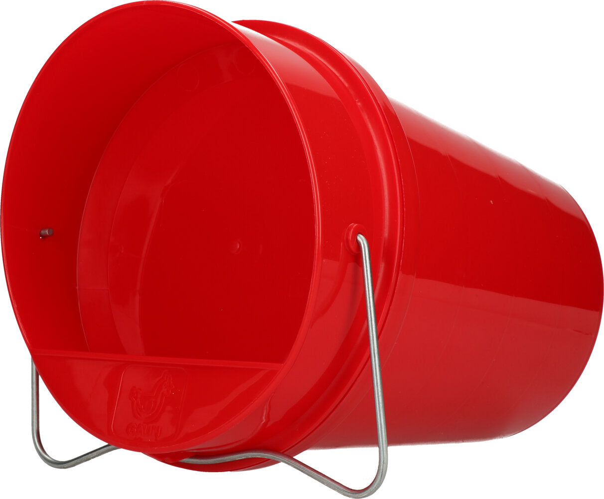 Gaun Pluimvee Drinkemmer Kunststof 6 l Rood