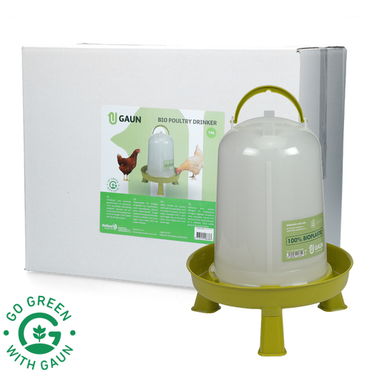 Gaun Pluimvee Drinktoren op Pootjes Bio Limoengroen 10 l