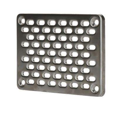 GevelFix Voorzetrooster RVS 10 x 14 cm