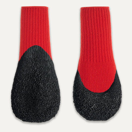 Goo-eez Dog Boots Lites 4 Per Pack XXL Rood/Zwart