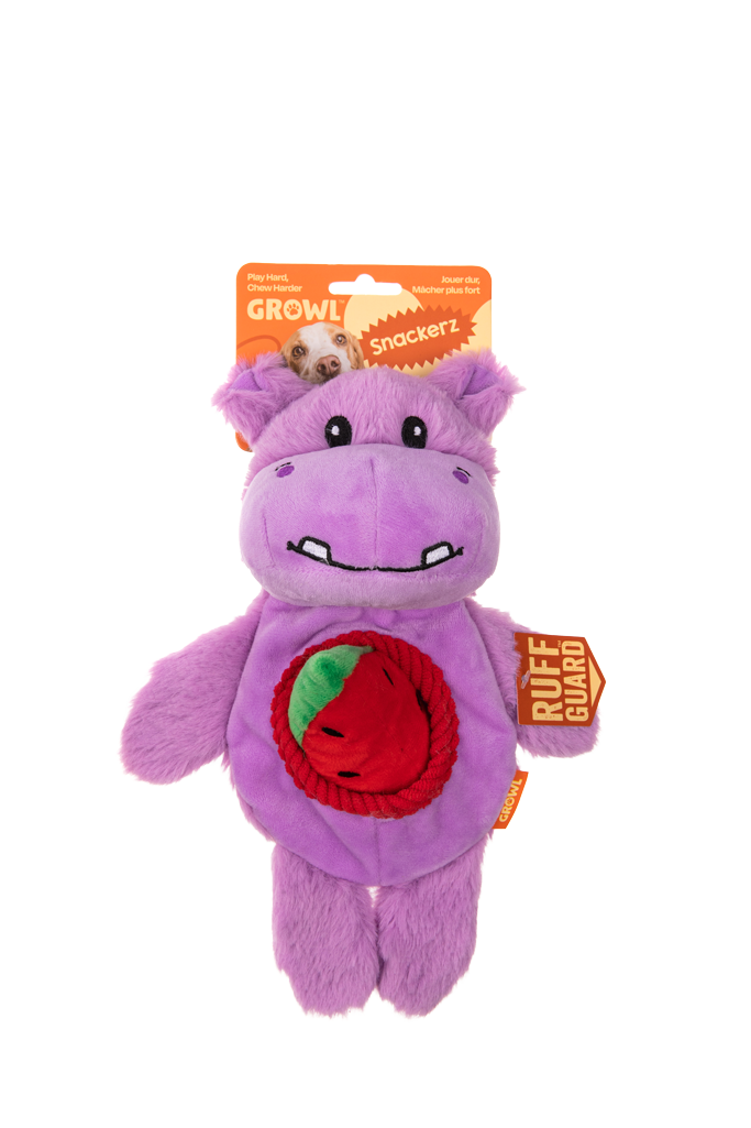 Growl Snackerz Hilda de Hippo