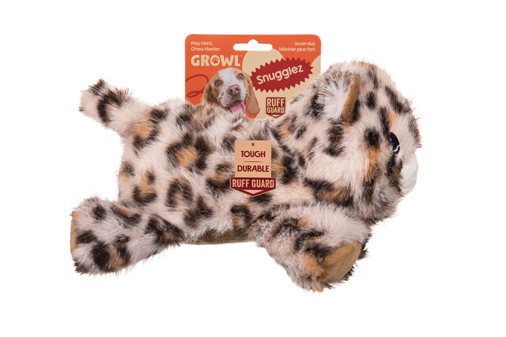 Growl Snugglez Larry het Luipaard