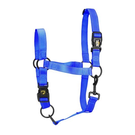 Excellent Premium Halster Blauw L