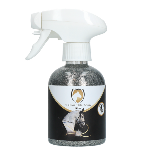 Excellent Horse Hi Gloss Glitter Spray Silver 250 ml