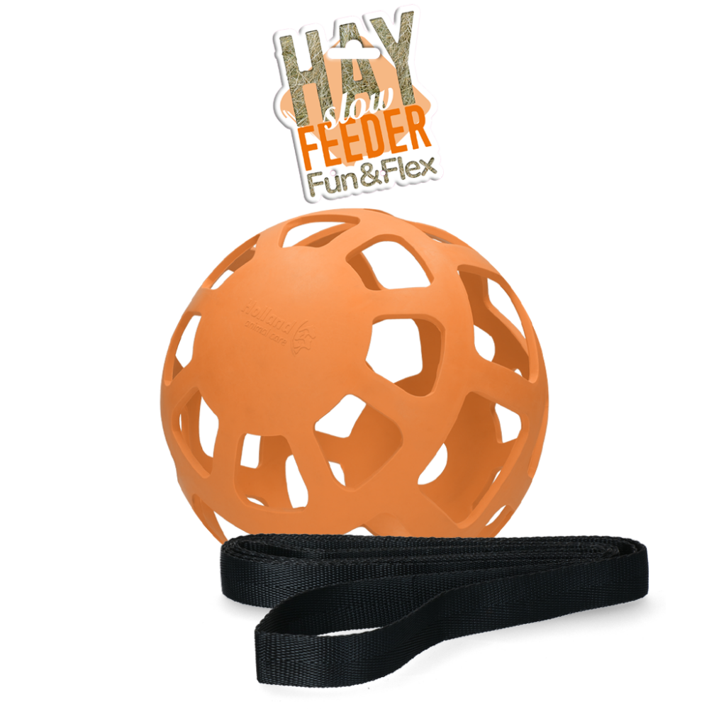 Hay Slow Feeder Fun & Flex Oranje