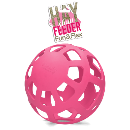 Hay Slow Feeder Fun & Flex Roze