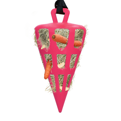 Hay Slow Feeder Fun & Flex Carrot Roze