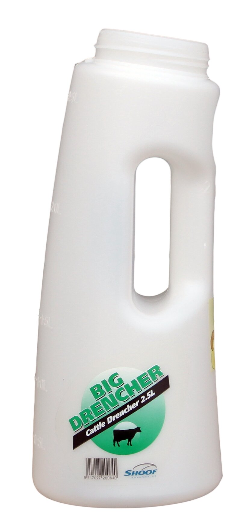 Ingeef Easy Drencher Big 2,5 l Rund/Kalf Groen Compleet