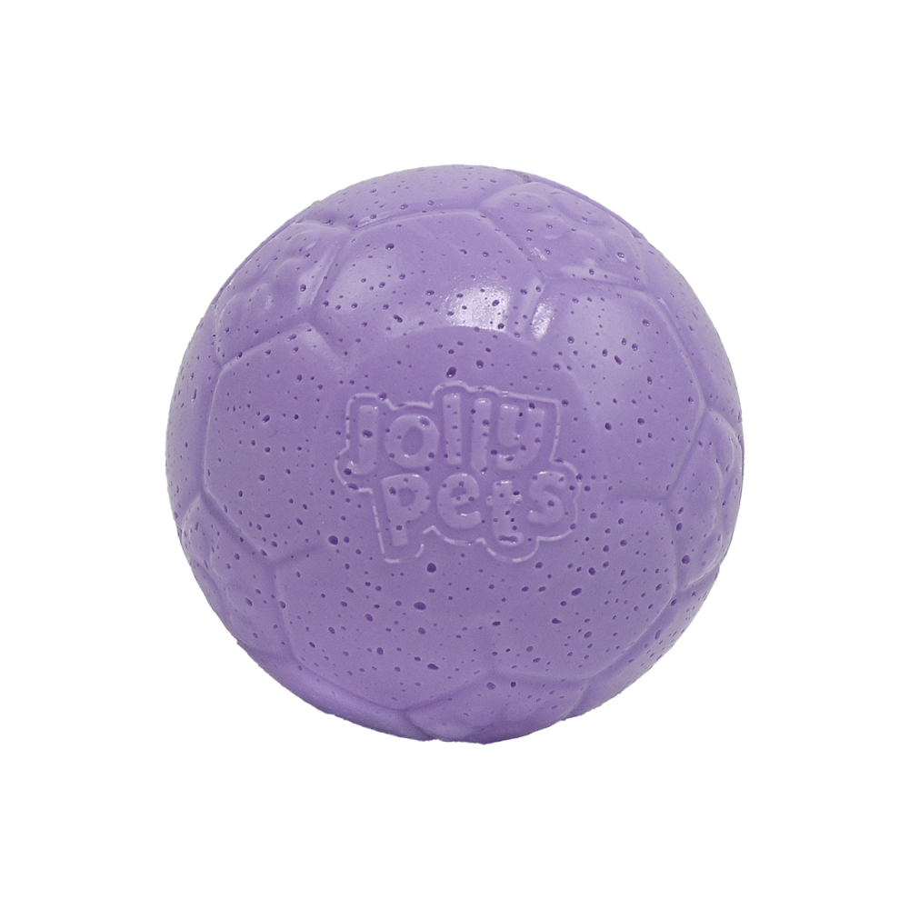 Jolly Mini Soccer Ball Lichtpaars S (10 cm)