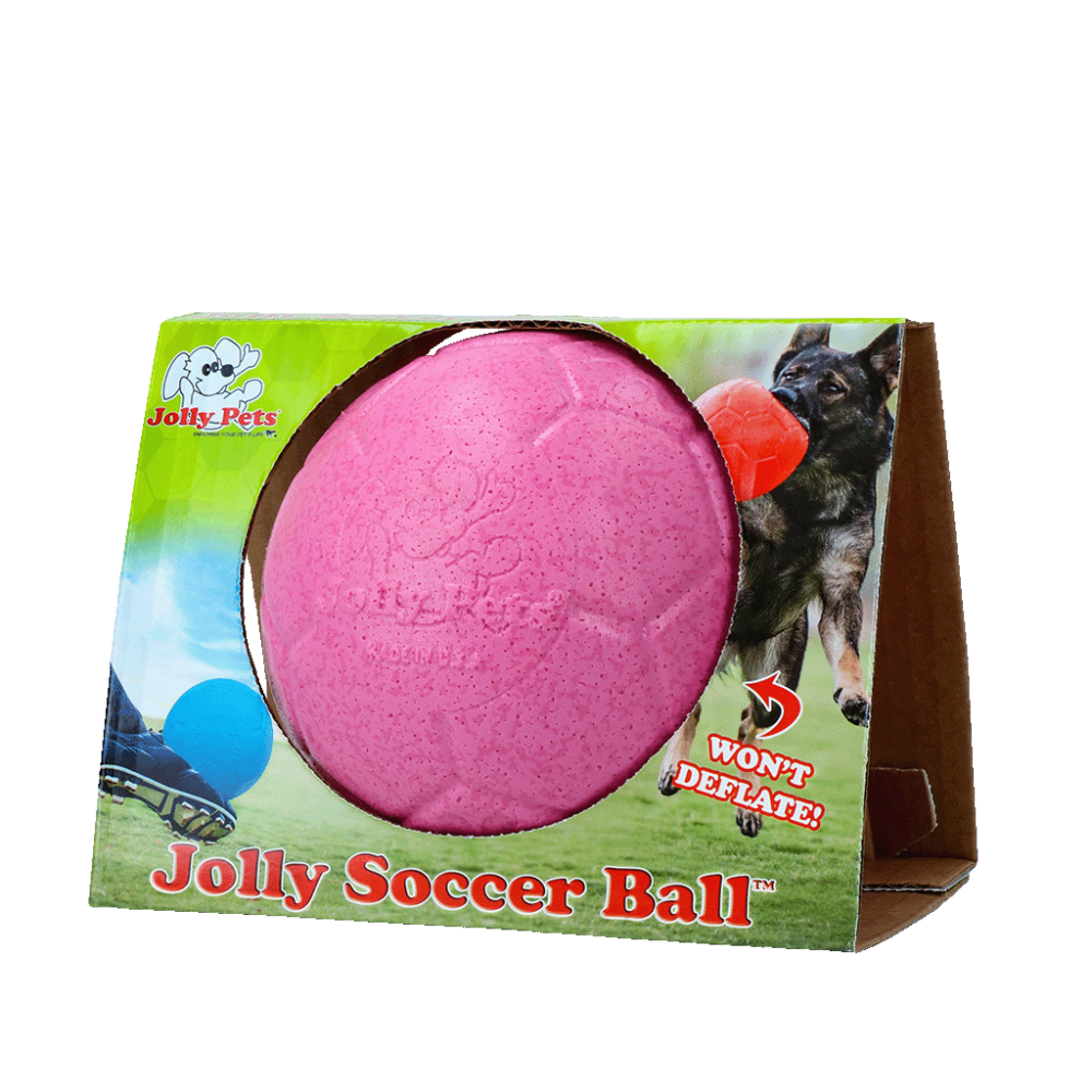 Jolly Soccer Ball Roze S (15 cm)