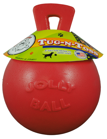 Jolly Tug-n-Toss Rood XL (25 cm)