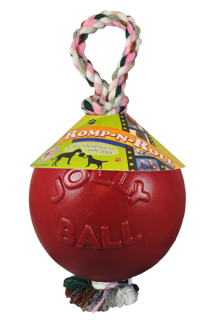 Jolly Romp-n-Roll Rood S (10 cm)