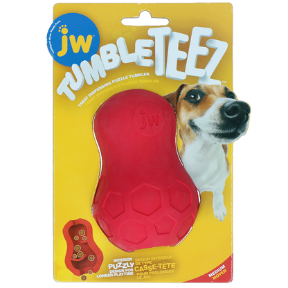 JW Tumble Teez Rood - M