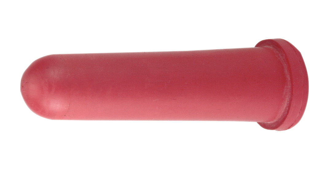 Kalveremmer speen "rood" super 125 mm
