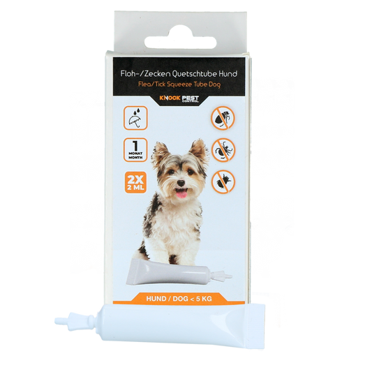 Knock Pest vlooien-tekenpipet Hond &lt;5 kg DE+GB