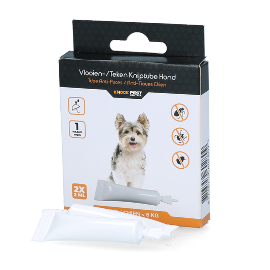 Knock Pest vlooien-tekenpipet Hond &lt;5 kg NL+FR