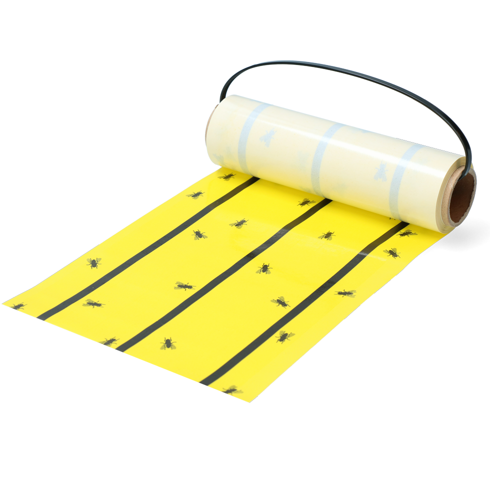 Knock Pest Vliegenkleefrol Geel 5 m