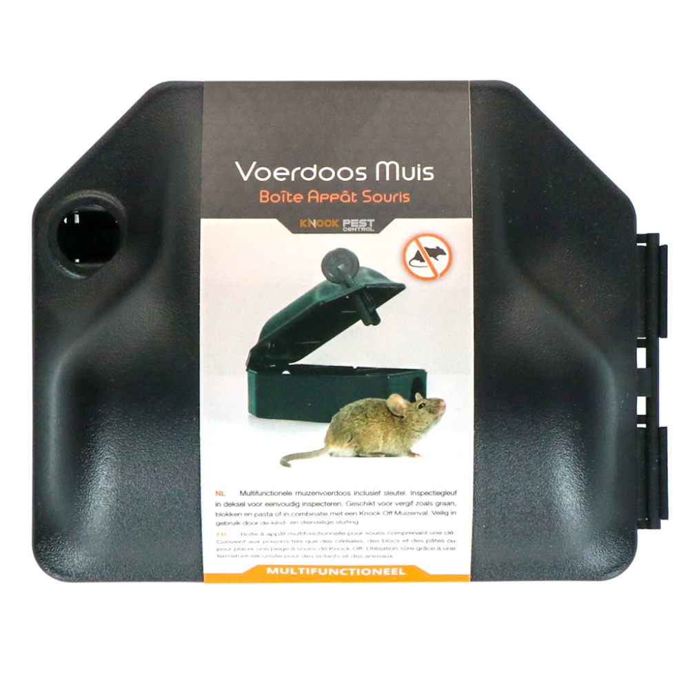 Knock Pest Voerdoos Muis incl. sleutel