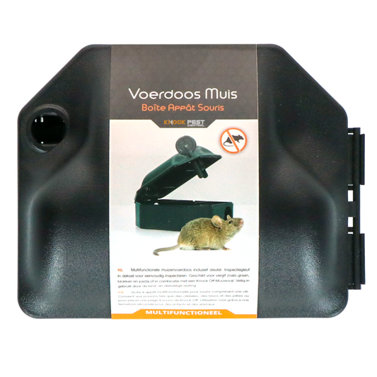 Knock Pest Voerdoos Muis incl. sleutel