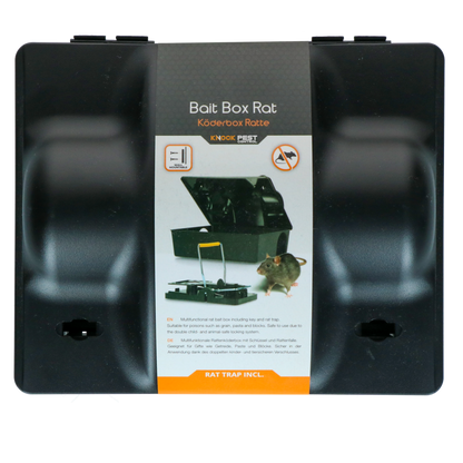 Knock Pest Voerdoos Rat/Muis Dual bait incl. rattenklem