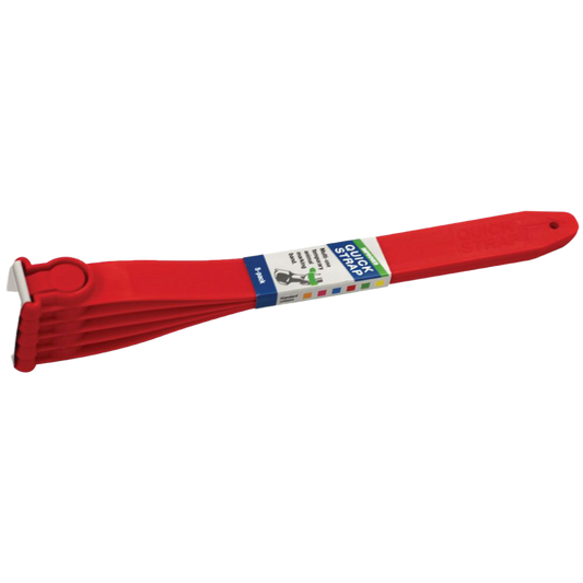 Koeherkenningsband Quick Strap rood