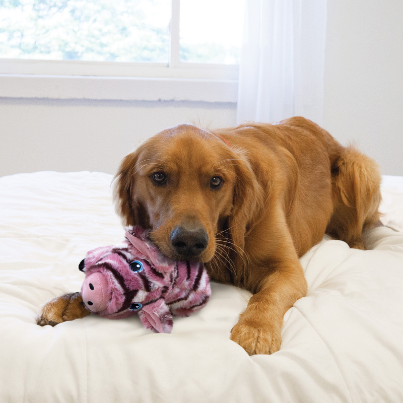KONG Low Stuff Stripes Pig Md