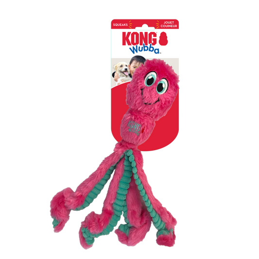 KONG WubbaOctopus Assorted Lg