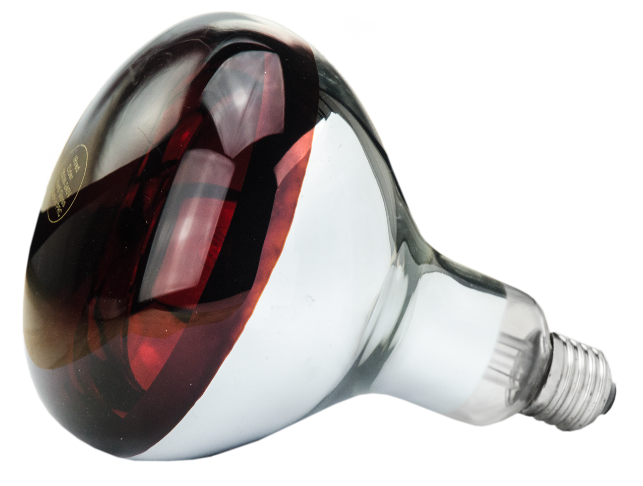 Hard Glas Lamp 150 W - Wit