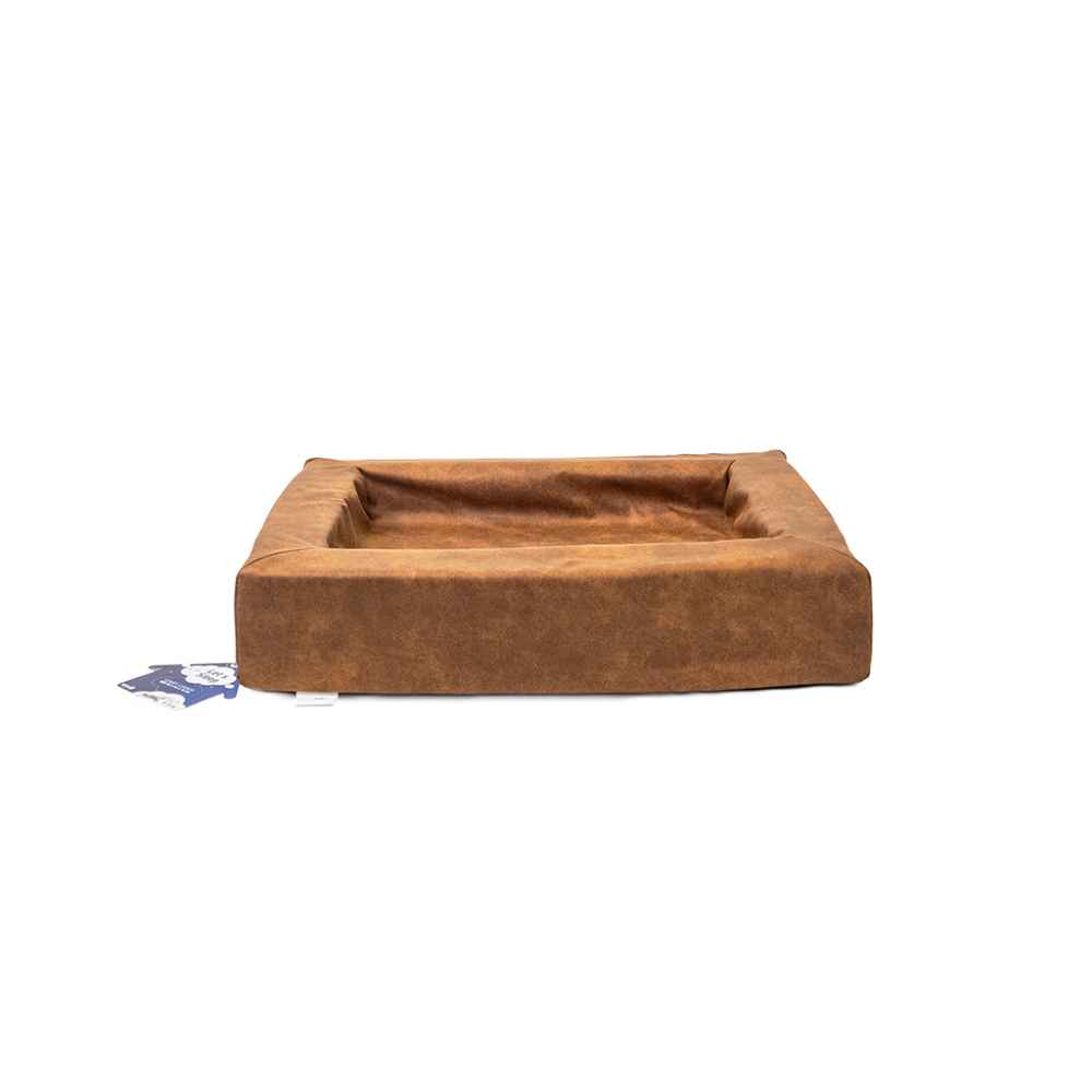 Let's Sleep Comfy Cushion Hondenmand M Cognac