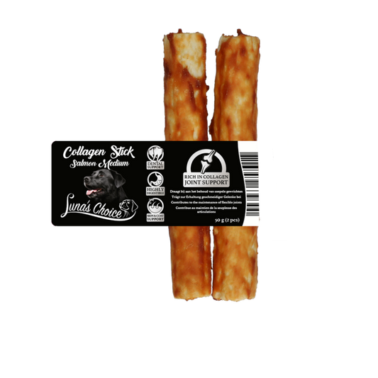 Luna's Choice Collagen Chews Stick Zalm M