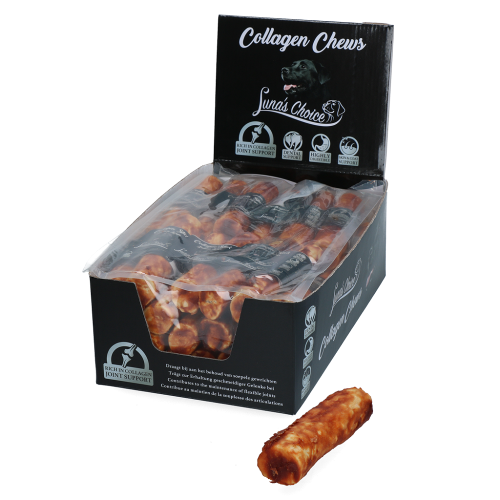 Luna's Choice Collagen Chews Stick Zalm L