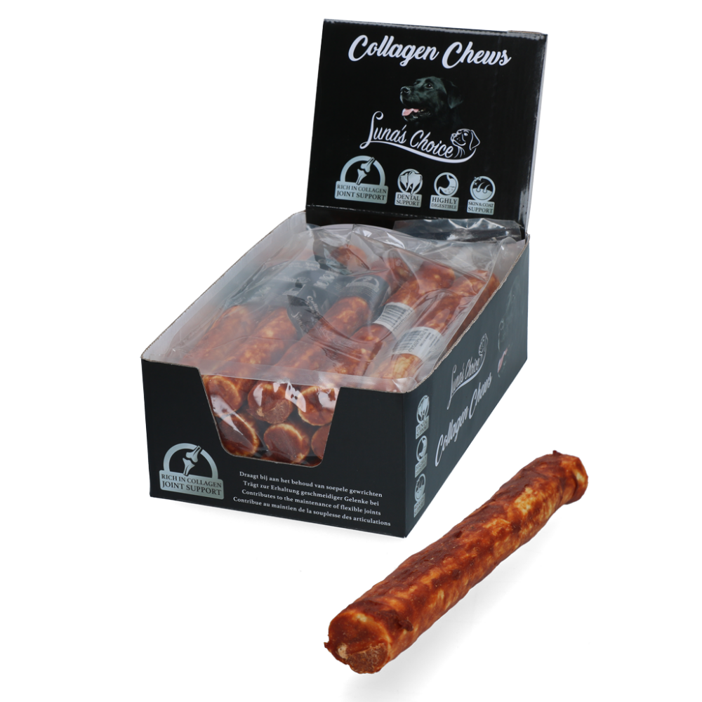 Luna's Choice Collagen Chews Stick Zalm XL