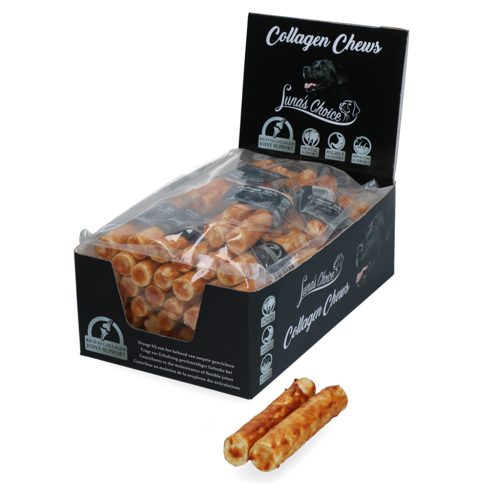 Luna's Choice Collagen Chews Stick Kip M
