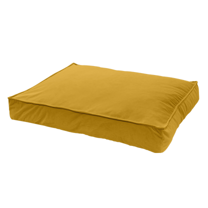 Madison Velours Lounge Cushion Geel L