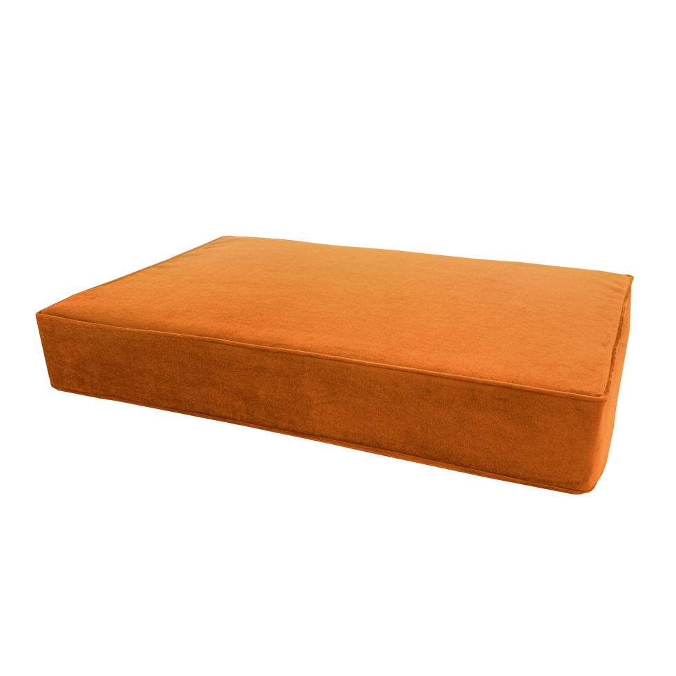Madison Orthopedisch Kussen Velvet Oranje S