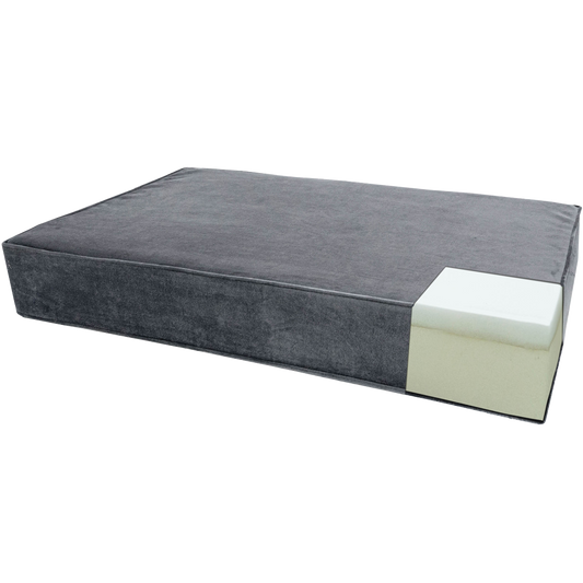 Madison Orthopedisch Kussen Velvet Geel S