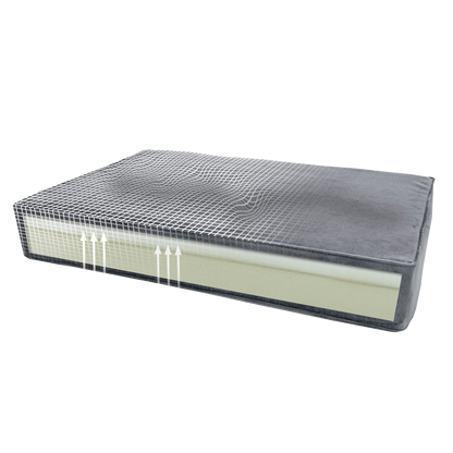 Madison Orthopedisch Kussen Velvet Geel S