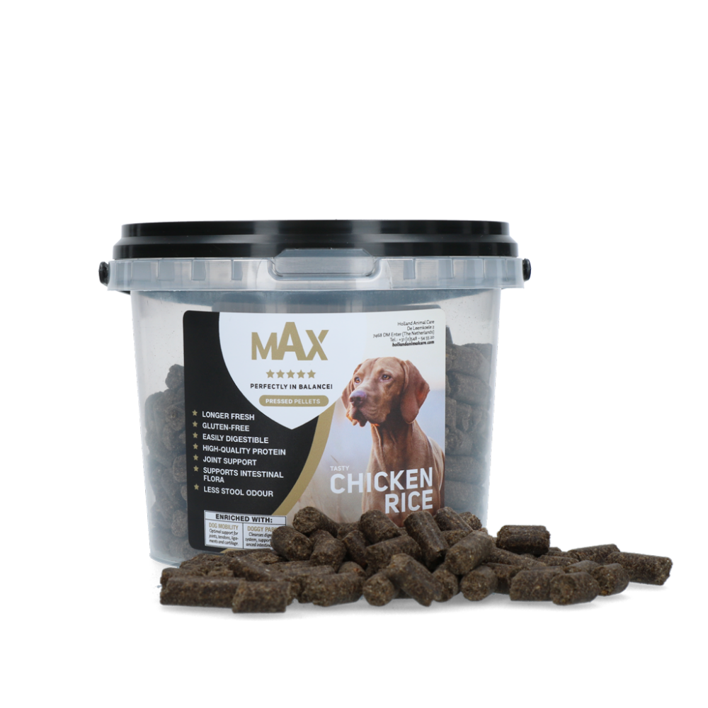 Max Adult Geperste Brokken Kip & Rijst 400 g