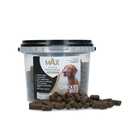 Max Adult Geperste Brokken Kip & Rijst 400 g