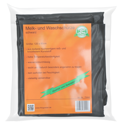 Melk- en Waterschort Multifunctioneel 80 x 120 cm Zwart