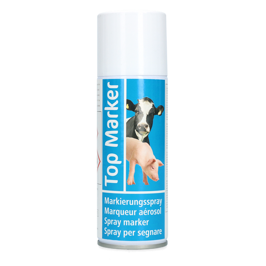 Merkspray voor vee groen Blauw