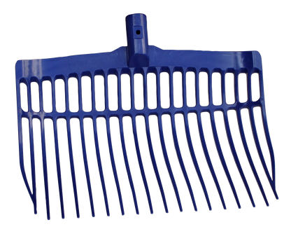 Mestvork zonder steel Blauw