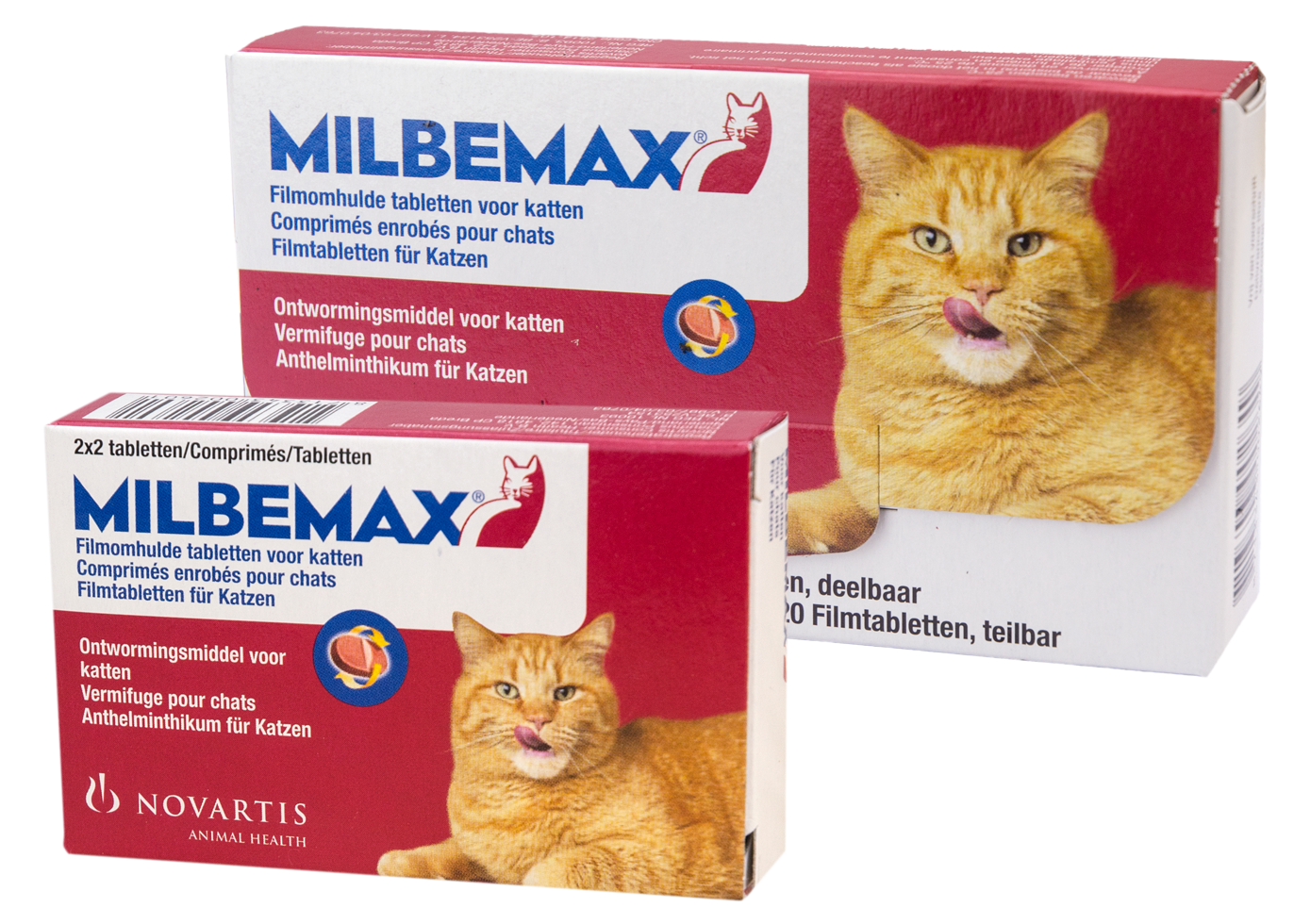 Milbemax Tabletten Kat Groot >2kg 2 tabl.